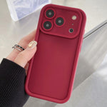 غطاء هاتف TPU بإطار مقاوم للصدمات مع فتحات دقيقة ومعتم، لهواتف iPhone 17e / 16e، لهاتف iPhone 17 Pro Max، لهاتف iPhone 17 Pro، لهاتف iPhone 17، لهاتف iPhone Air، لهاتف iPhone 16 Pro Max
