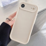 غطاء هاتف TPU بإطار مقاوم للصدمات مع فتحات دقيقة ومعتم، لهواتف iPhone 17e / 16e، لهاتف iPhone 17 Pro Max، لهاتف iPhone 17 Pro، لهاتف iPhone 17، لهاتف iPhone Air، لهاتف iPhone 16 Pro Max