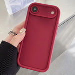 غطاء هاتف TPU بإطار مقاوم للصدمات مع فتحات دقيقة ومعتم، لهواتف iPhone 17e / 16e، لهاتف iPhone 17 Pro Max، لهاتف iPhone 17 Pro، لهاتف iPhone 17، لهاتف iPhone Air، لهاتف iPhone 16 Pro Max
