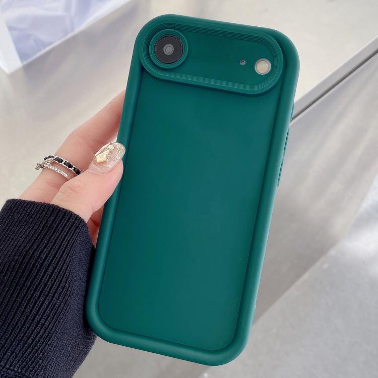 غطاء هاتف TPU بإطار مقاوم للصدمات مع فتحات دقيقة ومعتم، لهواتف iPhone 17e / 16e، لهاتف iPhone 17 Pro Max، لهاتف iPhone 17 Pro، لهاتف iPhone 17، لهاتف iPhone Air، لهاتف iPhone 16 Pro Max