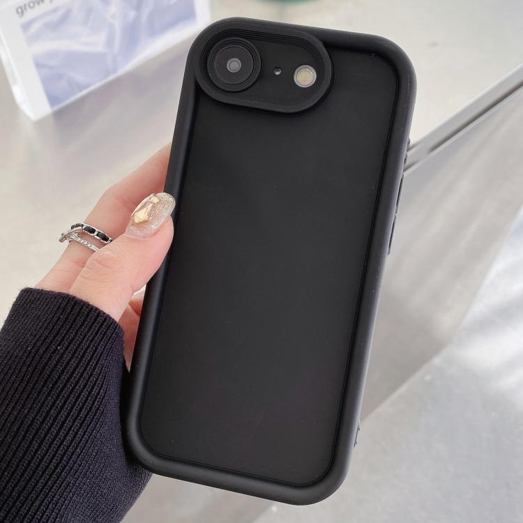 غطاء هاتف TPU بإطار مقاوم للصدمات مع فتحات دقيقة ومعتم، لهواتف iPhone 17e / 16e، لهاتف iPhone 17 Pro Max، لهاتف iPhone 17 Pro، لهاتف iPhone 17، لهاتف iPhone Air، لهاتف iPhone 16 Pro Max