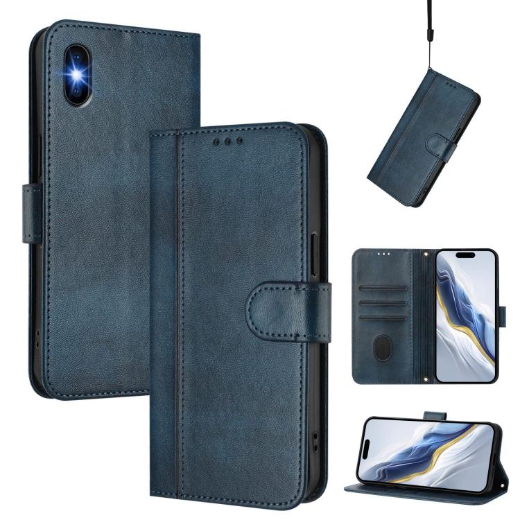 غطاء هاتف جلدي رجعي مع إبزيم توصيل الخطوط، لـ iPhone 11 Pro Max، iPhone 11، iPhone 11 Pro، iPhone X / XS، iPhone XR، iPhone XS Max