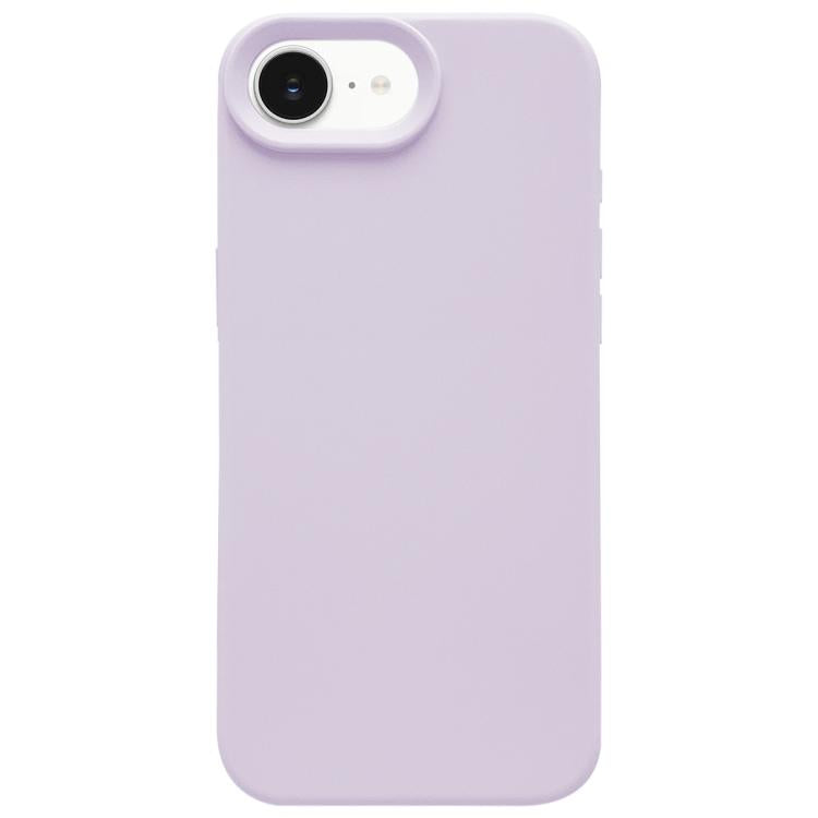 غطاء هاتف بسيط من السيليكون السائل المقلد Dopamine، لهواتف iPhone 17e / 16e، لهاتف iPhone 17 Pro Max، لهاتف iPhone 17 Pro