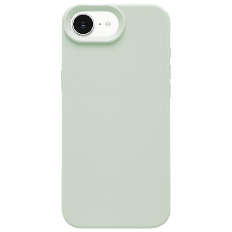 غطاء هاتف بسيط من السيليكون السائل المقلد Dopamine، لهواتف iPhone 17e / 16e، لهاتف iPhone 17 Pro Max، لهاتف iPhone 17 Pro