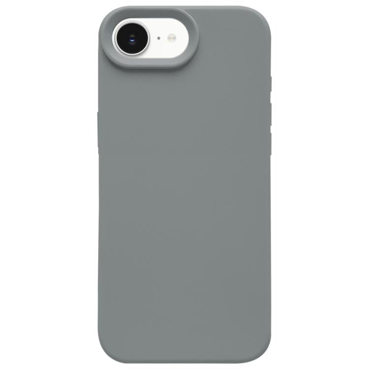 غطاء هاتف بسيط من السيليكون السائل المقلد Dopamine، لهواتف iPhone 17e / 16e، لهاتف iPhone 17 Pro Max، لهاتف iPhone 17 Pro
