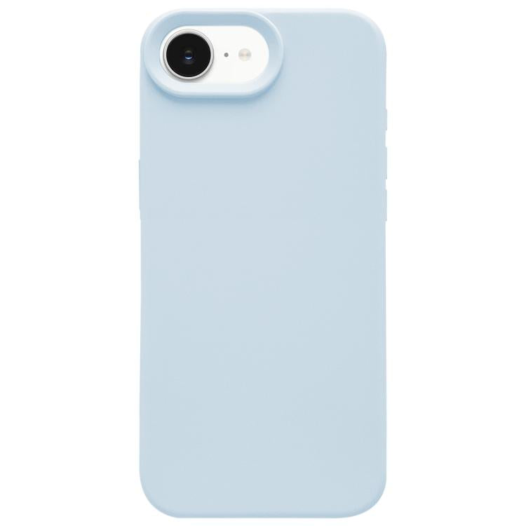 غطاء هاتف بسيط من السيليكون السائل المقلد Dopamine، لهواتف iPhone 17e / 16e، لهاتف iPhone 17 Pro Max، لهاتف iPhone 17 Pro