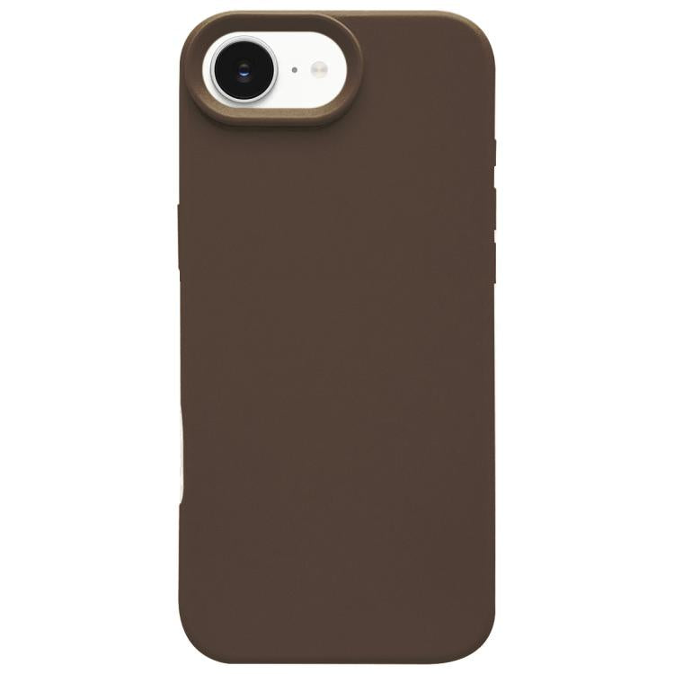 غطاء هاتف بسيط من السيليكون السائل المقلد Dopamine، لهواتف iPhone 17e / 16e، لهاتف iPhone 17 Pro Max، لهاتف iPhone 17 Pro