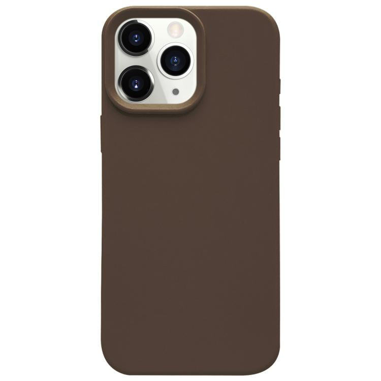 غطاء هاتف بسيط من السيليكون السائل بتقليد الدوبامين، لجهاز iPhone 12 Pro Max، لجهاز iPhone 12 Pro، لجهاز iPhone 11 Pro Max