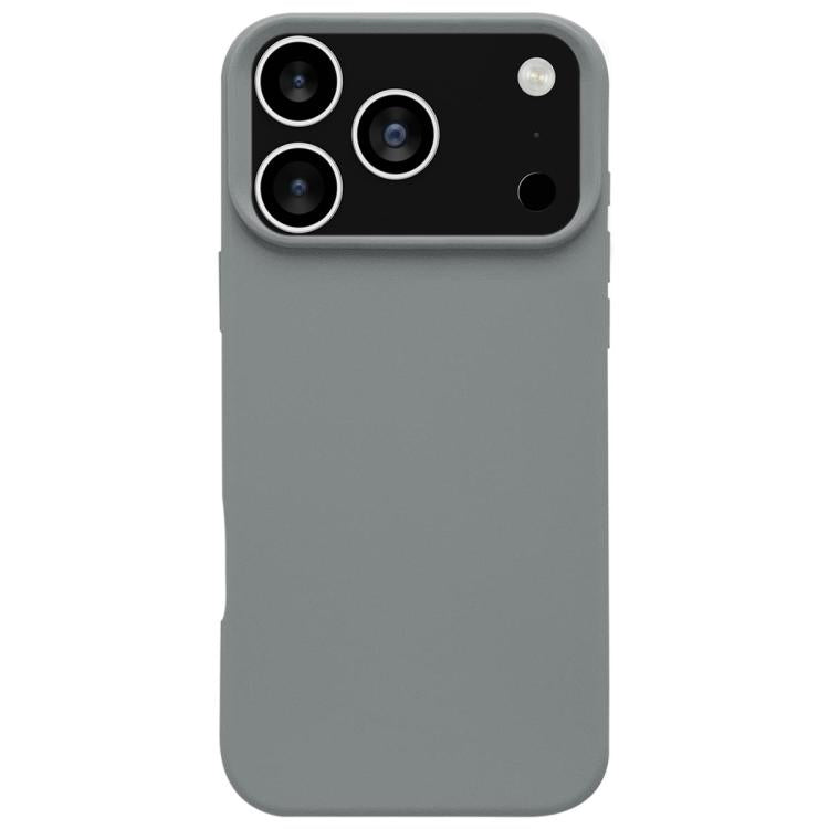 غطاء هاتف بسيط من السيليكون السائل المقلد Dopamine، لهواتف iPhone 17e / 16e، لهاتف iPhone 17 Pro Max، لهاتف iPhone 17 Pro