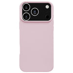 غطاء هاتف بسيط من السيليكون السائل المقلد Dopamine، لهواتف iPhone 17e / 16e، لهاتف iPhone 17 Pro Max، لهاتف iPhone 17 Pro