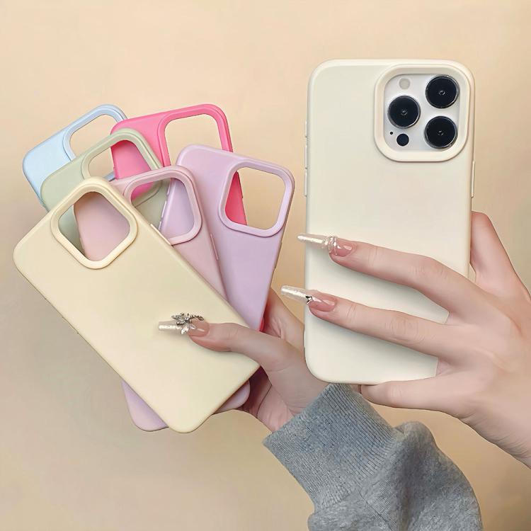 Dopamine Simple Imitation Liquid Silicone Phone Case, For iPhone 11