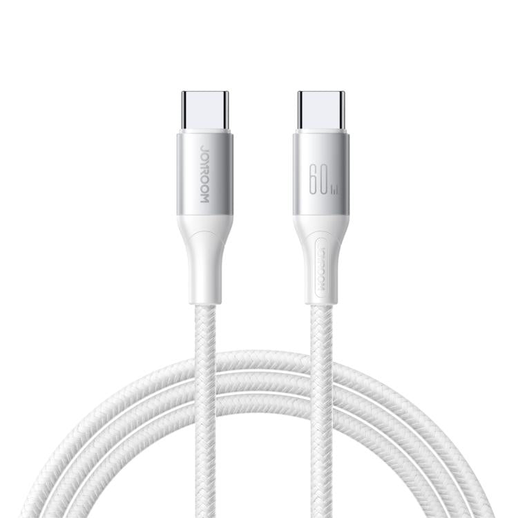 JOYROOM S-A28 سلسلة فلاش كابل بيانات شحن سريع 60W 480Mbps، الطول: 2م، كابل Type-C إلى Type-C، كابل Type-C إلى 8 دبابيس، كابل USB إلى Type-C، كابل USB إلى 8 دبابيس