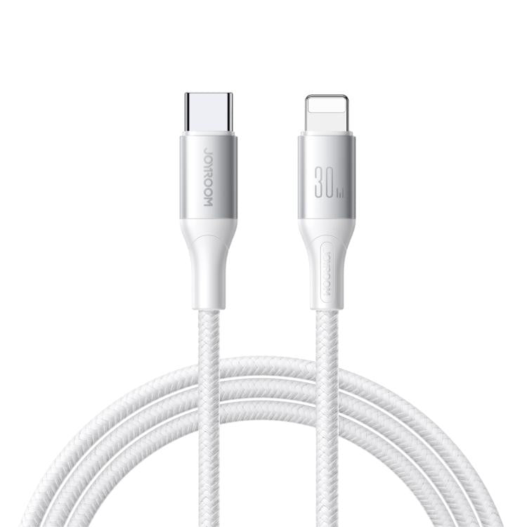 JOYROOM S-A28 سلسلة فلاش كابل بيانات شحن سريع 60W 480Mbps، الطول: 2م، كابل Type-C إلى Type-C، كابل Type-C إلى 8 دبابيس، كابل USB إلى Type-C، كابل USB إلى 8 دبابيس