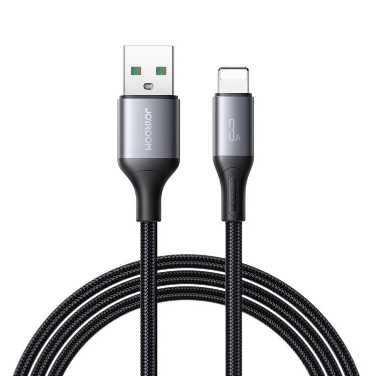JOYROOM S-A28 سلسلة فلاش كابل بيانات شحن سريع 60W 480Mbps، الطول: 2م، كابل Type-C إلى Type-C، كابل Type-C إلى 8 دبابيس، كابل USB إلى Type-C، كابل USB إلى 8 دبابيس