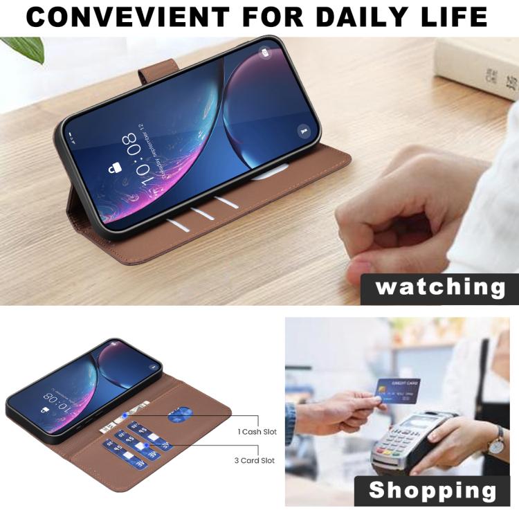 غطاء هاتف جلدي بنمط هندسي مع RFID، لـ iPhone 6 / 7 / 8 / SE، iPhone 13 Pro Max، iPhone 13 Pro، iPhone 12 / 12 Pro، iPhone 12 Pro Max، iPhone 11 Pro Max، iPhone 11، iPhone 11 Pro