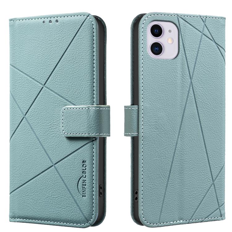 غطاء هاتف جلدي بنمط هندسي مع RFID، لـ iPhone 6 / 7 / 8 / SE، iPhone 13 Pro Max، iPhone 13 Pro، iPhone 12 / 12 Pro، iPhone 12 Pro Max، iPhone 11 Pro Max، iPhone 11، iPhone 11 Pro