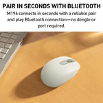 لوحة ماوس لاسلكية بلوتوث Logitech M196 بدقة 1000DPI، M196
