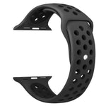 سوار ساعة رياضي من السيليكون بلونين من xDfind، لساعات Apple Watch بمقاسات 46مم / 49مم / 45مم / 44مم، لساعات Apple Watch بمقاسات 42مم / 41مم / 40مم / 38مم