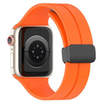 سوار ساعة سيليكون بمشبك مغناطيسي بلون موحد من xDfind، لساعات Apple Watch بمقاسات 46مم / 49مم / 45مم / 44مم، لساعات Apple Watch بمقاسات 42مم / 41مم / 40مم / 38مم