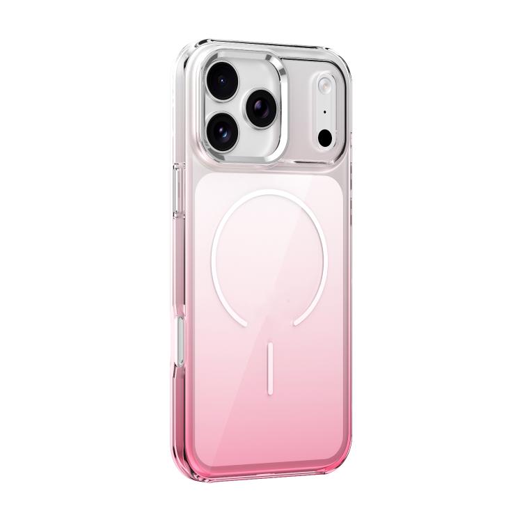 Metal Lens Frame Gradient PC MagSafe Phone Case, For iPhone 17 Pro Max, For iPhone 17 Pro, For iPhone 16 Pro Max, For iPhone 16 Pro, For iPhone 16, For iPhone 15 Pro Max, For iPhone 15 Pro, For iPhone 15, For iPhone 14 / 13, For iPhone 14 Pro          ...