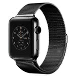 سوار ساعة معدني مغناطيسي بحلقة ميلانيزية من xDfind، لساعات Apple Watch بمقاسات 46مم / 49مم / 45مم / 44مم، لساعات Apple Watch بمقاسات 42مم / 41مم / 40مم / 38مم