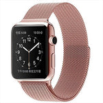 سوار ساعة معدني مغناطيسي بحلقة ميلانيزية من xDfind، لساعات Apple Watch بمقاسات 46مم / 49مم / 45مم / 44مم، لساعات Apple Watch بمقاسات 42مم / 41مم / 40مم / 38مم