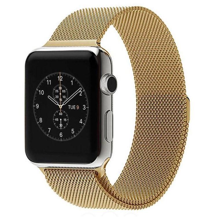 سوار ساعة معدني مغناطيسي بحلقة ميلانيزية من xDfind، لساعات Apple Watch بمقاسات 46مم / 49مم / 45مم / 44مم، لساعات Apple Watch بمقاسات 42مم / 41مم / 40مم / 38مم