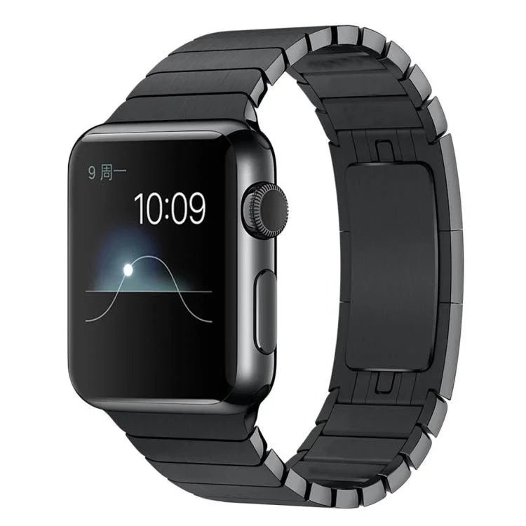 سوار ساعة من الفولاذ المقاوم للصدأ بحبة واحدة من xDfind، لساعات Apple Watch بمقاسات 46مم / 49مم / 45مم / 44مم، لساعات Apple Watch بمقاسات 42مم / 41مم / 40مم / 38مم