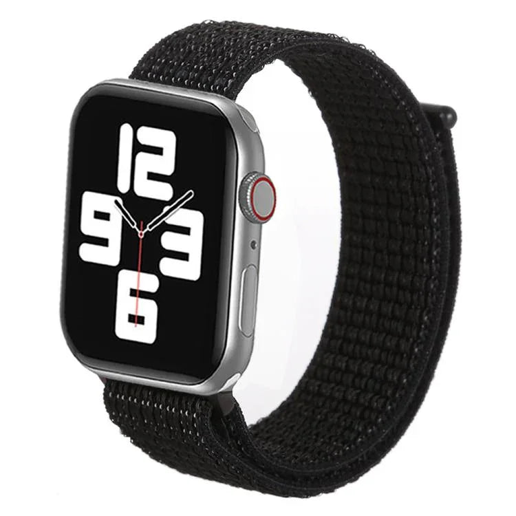 سوار ساعة من النايلون بحلقة وخطاف من xDfind، لساعات Apple Watch بمقاسات 42مم / 41مم / 40مم / 38مم