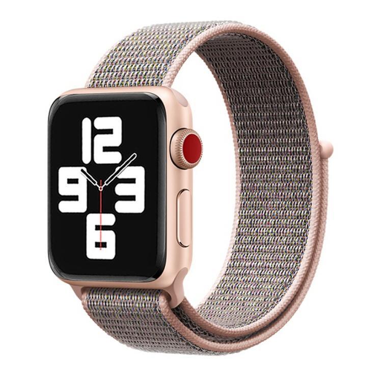 سوار ساعة من النايلون بحلقة وخطاف من xDfind، لساعات Apple Watch بمقاسات 42مم / 41مم / 40مم / 38مم