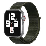 سوار ساعة من النايلون بحلقة وخطاف من xDfind، لساعات Apple Watch بمقاسات 42مم / 41مم / 40مم / 38مم