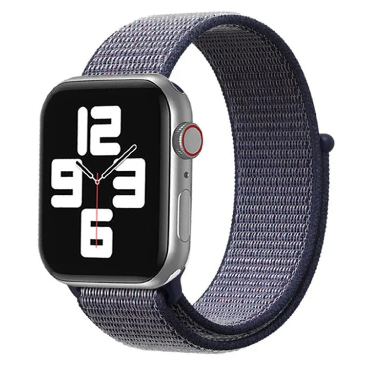 سوار ساعة من النايلون بحلقة وخطاف من xDfind، لساعات Apple Watch بمقاسات 42مم / 41مم / 40مم / 38مم