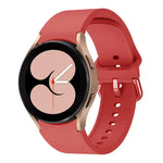 xDfind Solid Color Colorful Buckle Quick Release Silicone Watch Band, For Samsung Galaxy Watch7 / Watch FE 40mm, For Samsung Galaxy Watch6 / Watch6 Classic, For Samsung Galaxy Watch5 / Watch5 Pro, For Samsung Galaxy Watch4 / Watch4 Classic