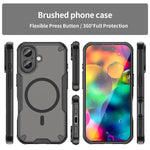 غطاء هاتف مغناطيسي Armor Glaze MagSafe، لهواتف iPhone 17 Pro Max، iPhone 17 Pro، iPhone 17، iPhone Air