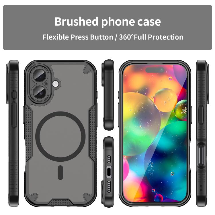 غطاء هاتف مغناطيسي Armor Glaze MagSafe، لهواتف iPhone 17 Pro Max، iPhone 17 Pro، iPhone 17، iPhone Air