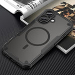 غطاء هاتف مغناطيسي Armor Glaze MagSafe، لهواتف iPhone 17 Pro Max، iPhone 17 Pro، iPhone 17، iPhone Air