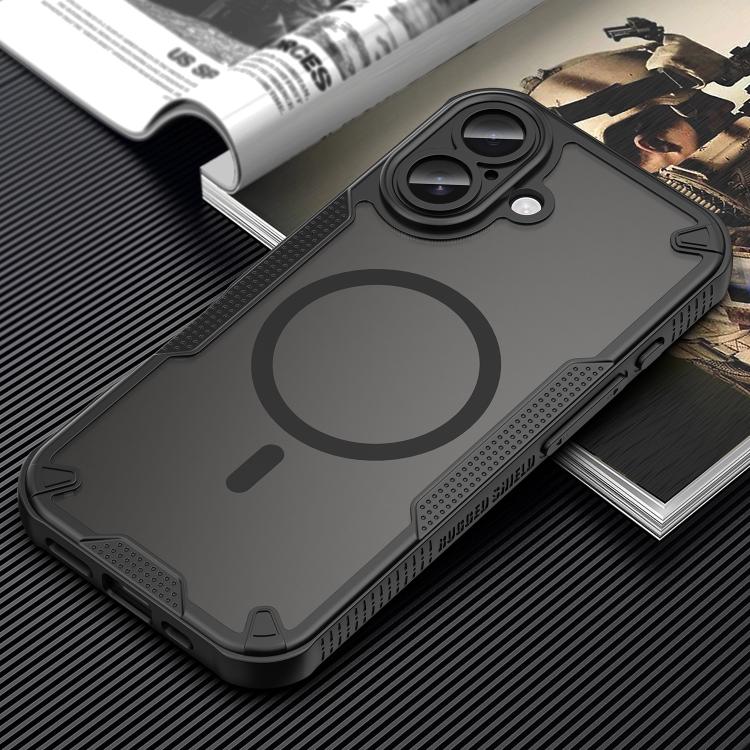 غطاء هاتف مغناطيسي Armor Glaze MagSafe، لهواتف iPhone 17 Pro Max، iPhone 17 Pro، iPhone 17، iPhone Air
