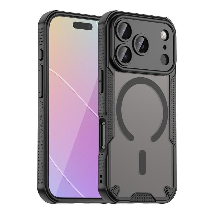 غطاء هاتف مغناطيسي Armor Glaze MagSafe، لهواتف iPhone 17 Pro Max، iPhone 17 Pro، iPhone 17، iPhone Air