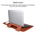 حافظة جلدية PU05، حقيبة حمل، لأجهزة اللابتوب 13.3 إنش، 14.1 إنش، 15.4 إنش