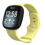 For Fitbit Versa 4 / Versa 3 / Sense2 / Sense xDfind Silicone Watch Band, S, L