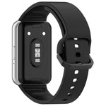 سوار ساعة من السيليكون بألوان صلبة مع إبزيم ملون xDfind، لسامسونج جالاكسي فيت3 SM-R390