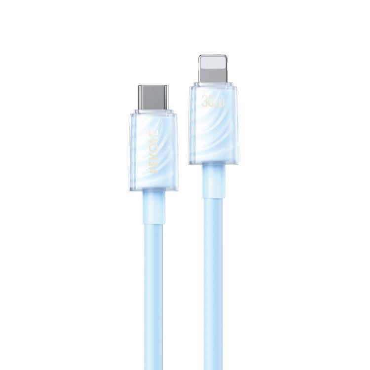 كابل بيانات شحن سريع WK WDC-73 PD30W من Type-C إلى 8 Pin، الطول: 1.2 متر، WDC-73