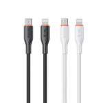كابل بيانات سيليكون WK WDC-92 PD27W من Type-C إلى 8 Pin، الطول: 1.2 متر، WDC-92