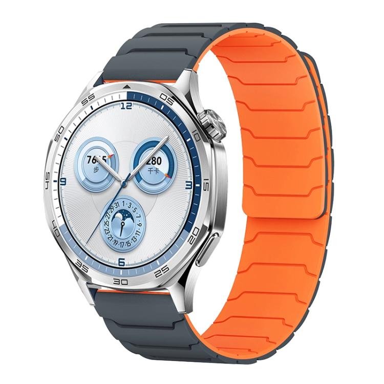 xDfind Magnetic Silicone Watch Band for Huawei Watch GT5 / GT4, 22mm, 20mm