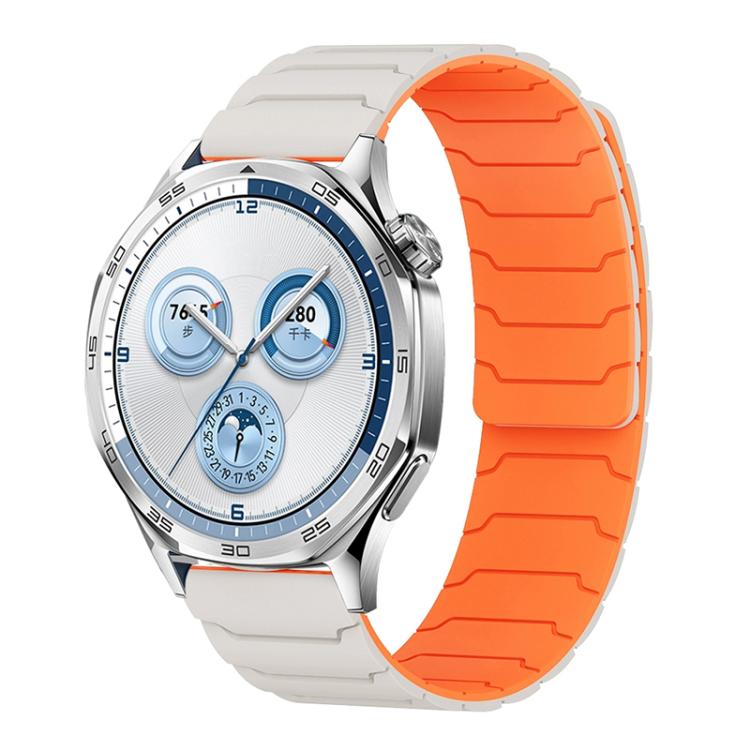 xDfind Magnetic Silicone Watch Band for Huawei Watch GT5 / GT4, 22mm, 20mm