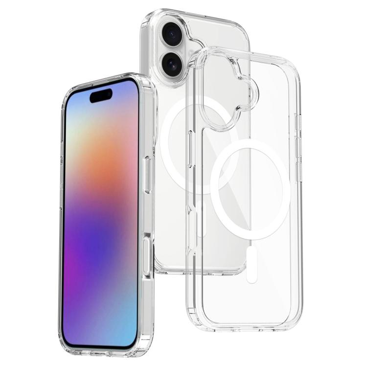 غطاء هاتف مقاوم للخدش من PC هجين مع TPU وMagsafe، لهواتف iPhone 17 Pro Max، iPhone 17 Pro، iPhone 17، iPhone Air