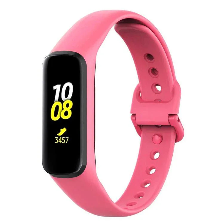 سوار ساعة من السيليكون بلون صلب xDfind، لساعات Samsung Galaxy Fit2 R220