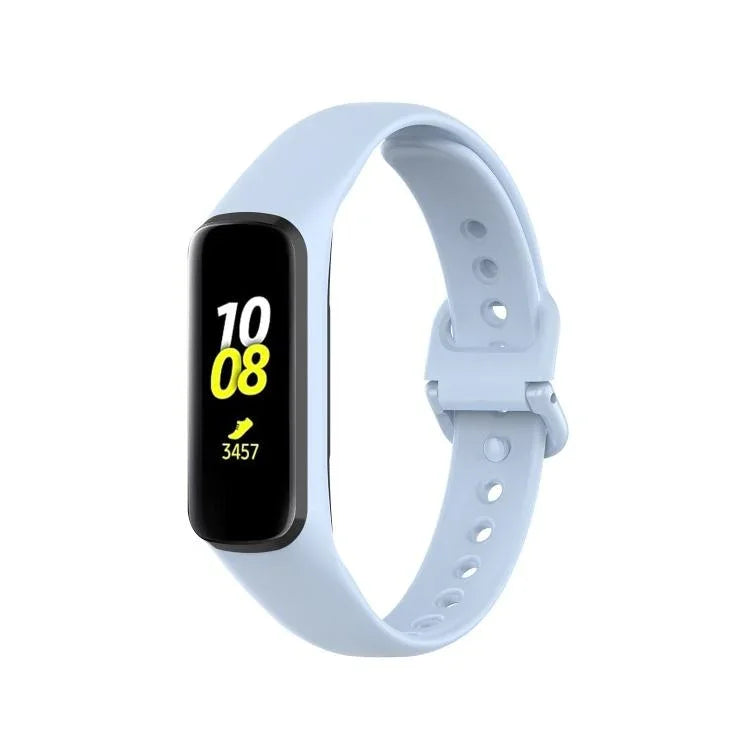 سوار ساعة من السيليكون بلون صلب xDfind، لساعات Samsung Galaxy Fit2 R220