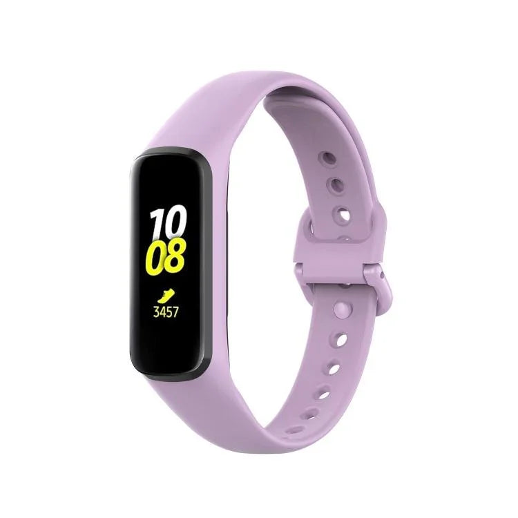 سوار ساعة من السيليكون بلون صلب xDfind، لساعات Samsung Galaxy Fit2 R220