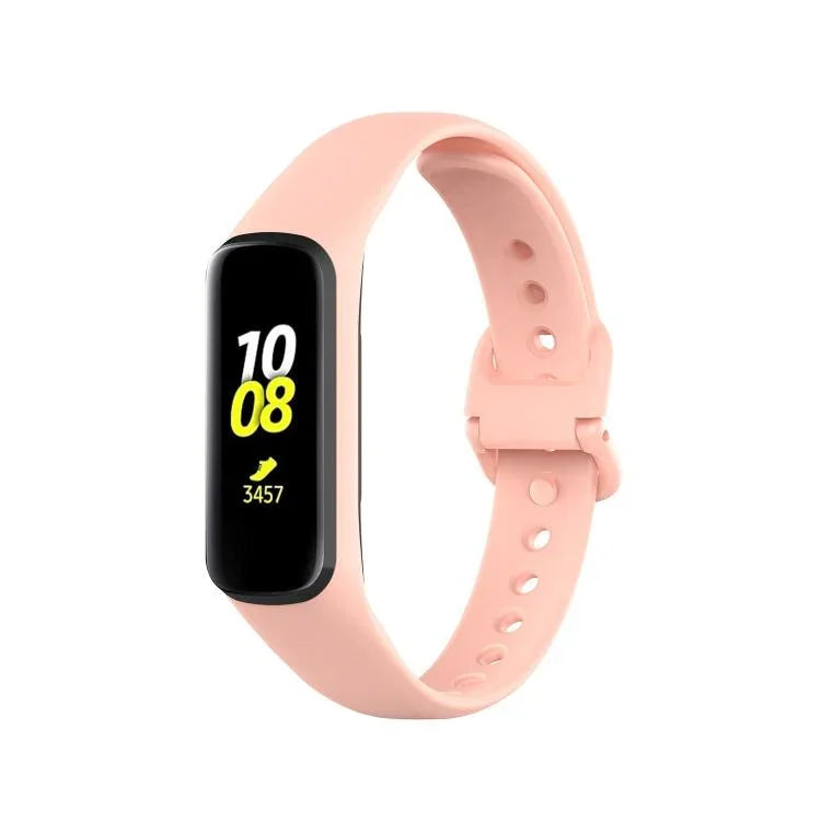سوار ساعة من السيليكون بلون صلب xDfind، لساعات Samsung Galaxy Fit2 R220